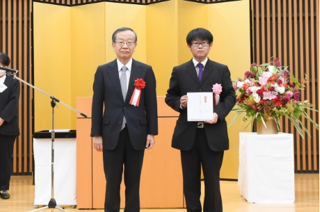 第61回素形材月間記念式典 表彰の様子